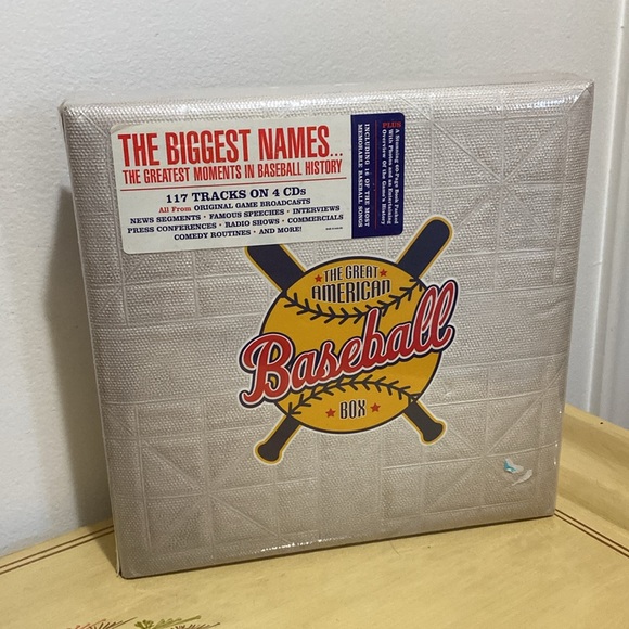 The Great American Baseball’s Greatest Hits Baseball Box Tracks on 4 CD’s - Picture 2 of 10